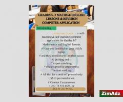 Grade 7 Math & English Revision Applications
