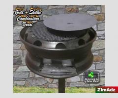 Braai with Swivel Skillet