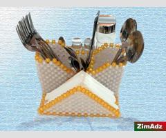 Cutlery, Napkin and Condiments Holder