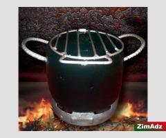 Mbaura style heater/braai