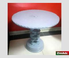 Crankshaft Pedestal Table